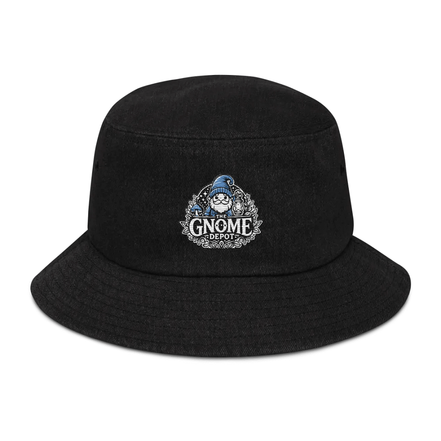 The Gnome Depot Denim Bucket Hat product image (1)
