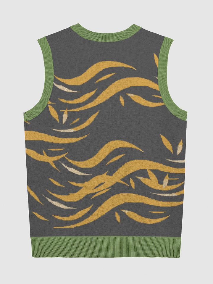 Sunset Serenade Knitted V-Neck Vest product image (8)