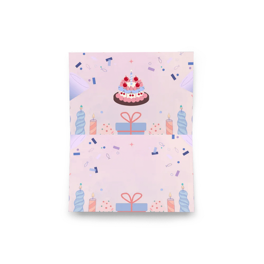 Happy & Blessed Birthday Card product image (3)