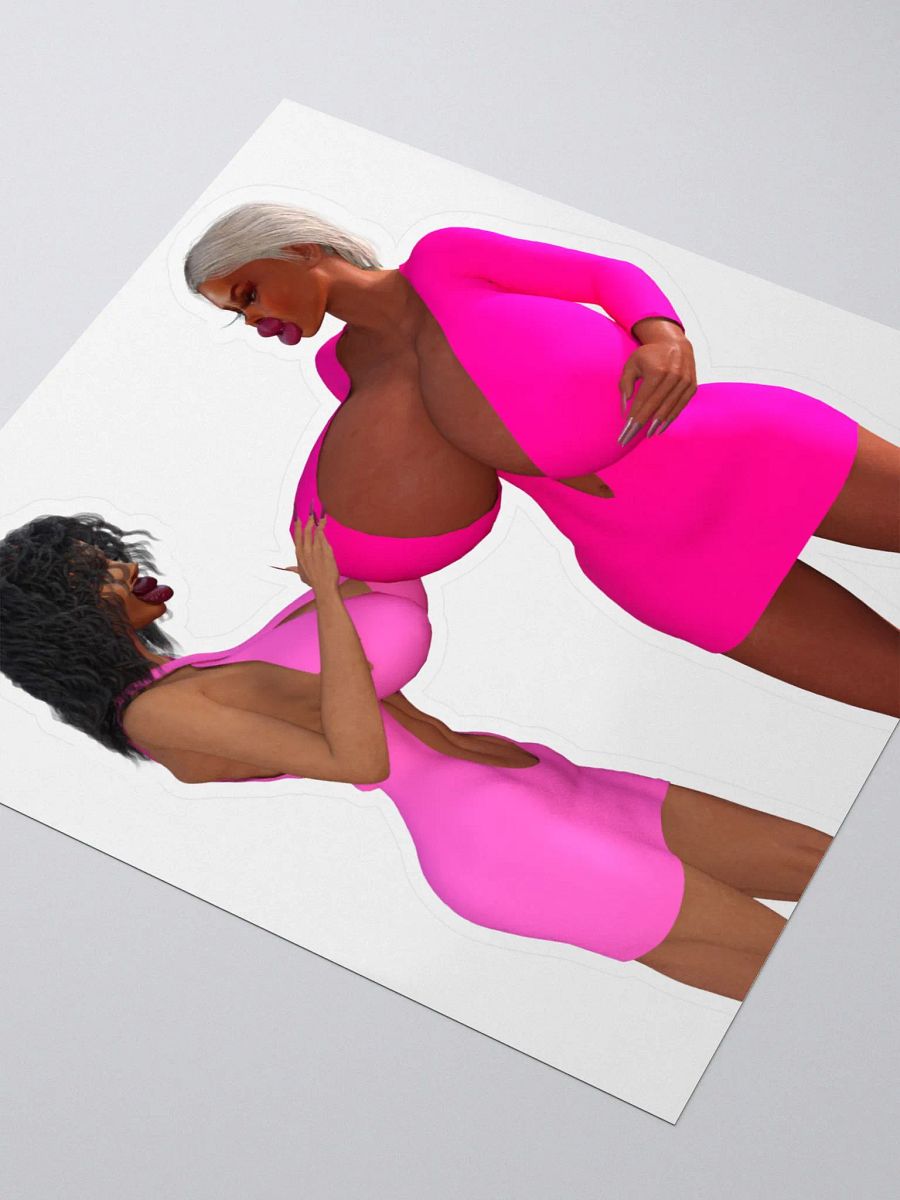 The Plastic besties debate stickers product image (4)