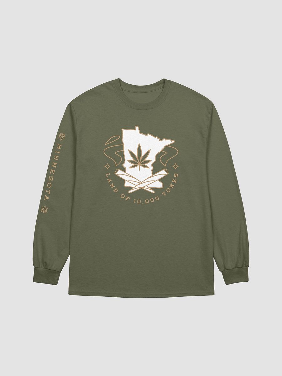 Land of 10,000 Tokes ✧ Minnesota Cannabis Long Sleeve Tee product image (2)