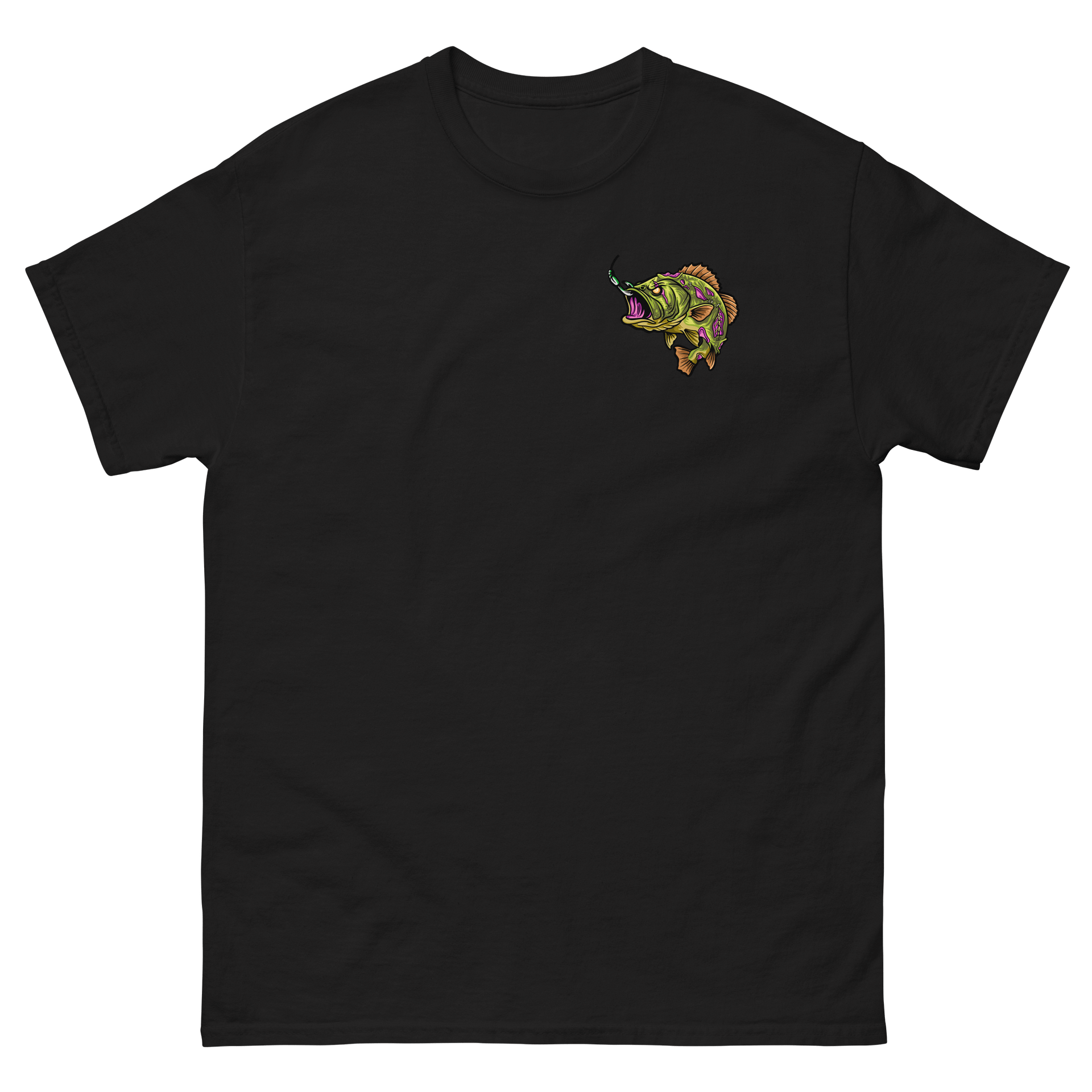 “GOTCHA BITCH” Zombie Fish T-shirt product image (2)