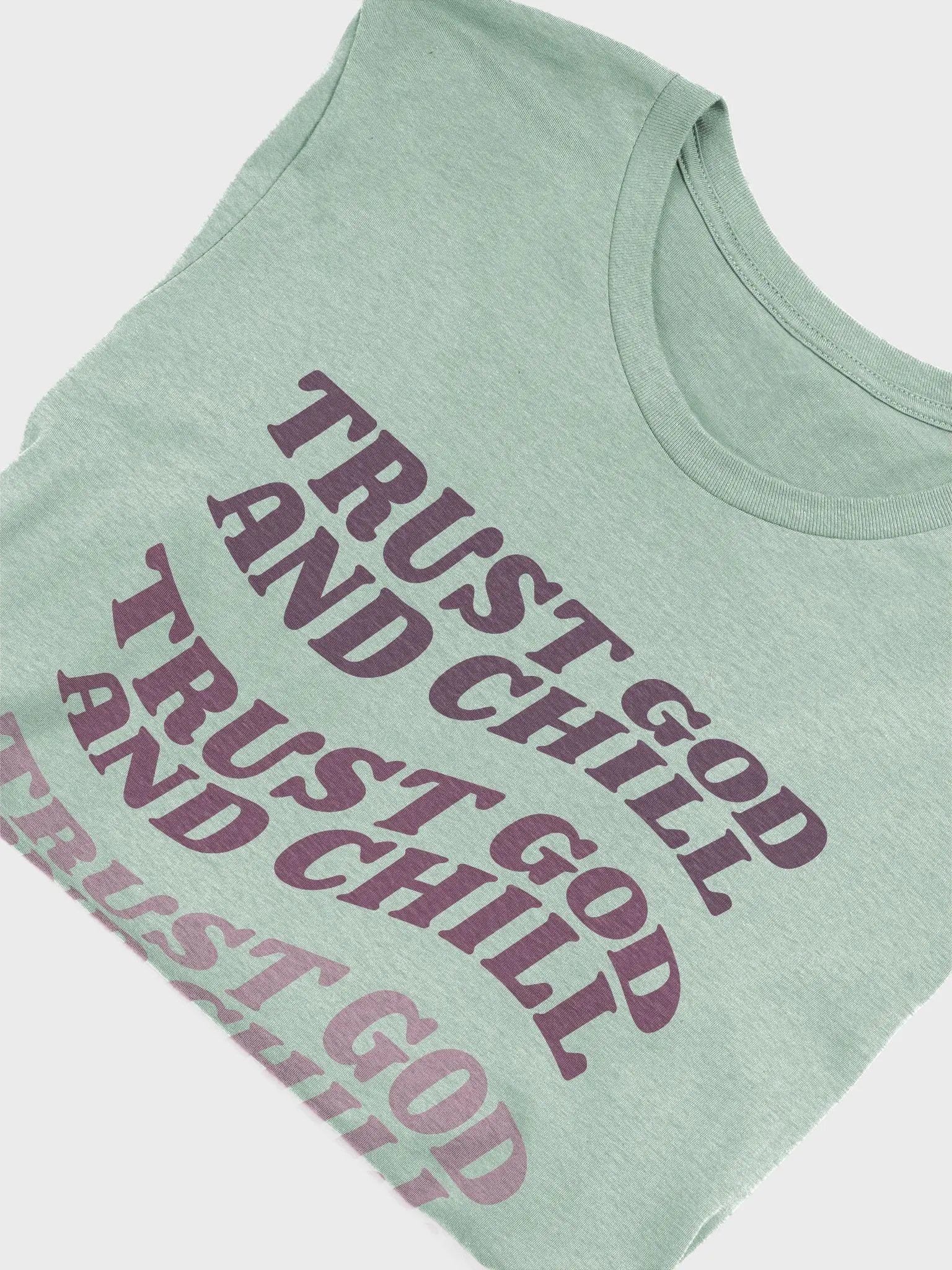 Women's T-Shirt: Trust God and Chill (more colors available) product image (3)