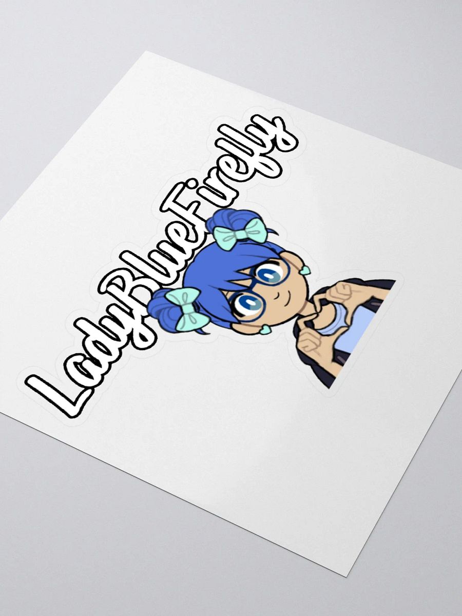 LadyBlueFirefly PNG Hand Heart Sticker product image (3)
