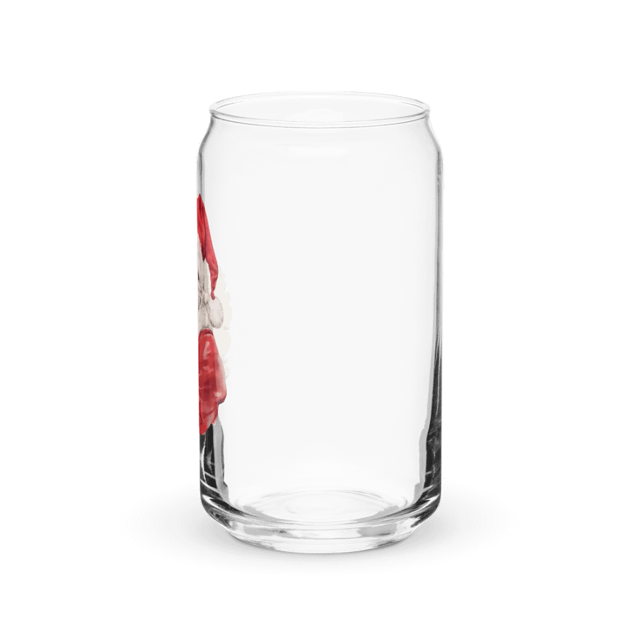 Jolly Santa Claus Can-Shaped Glass product image (7)