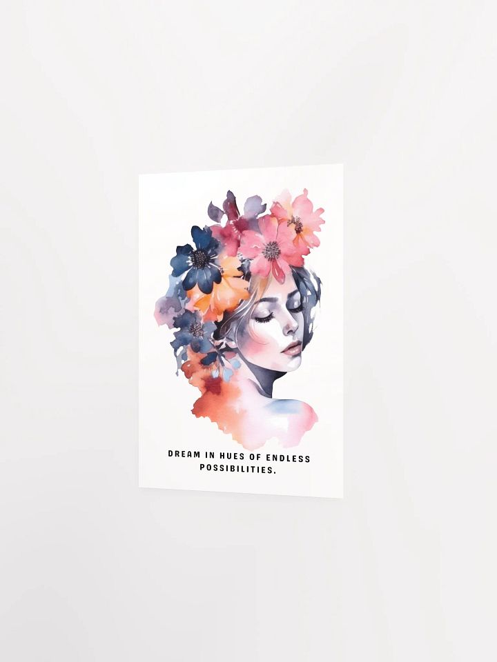 Dreamy Floral Serenity Poster product image (2)