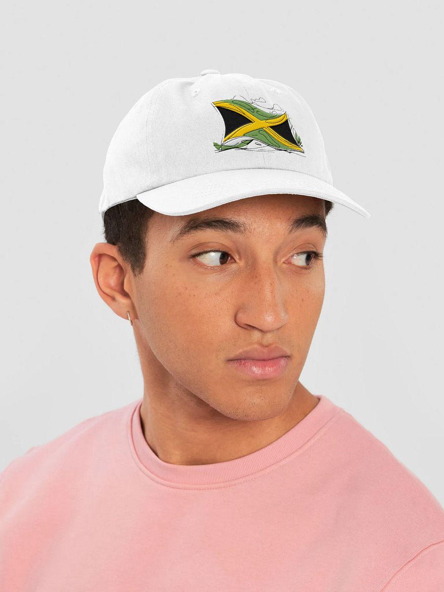 Jamaican Line Art Flag Inspired Classic Dad Hat product image (6)