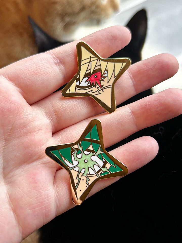 Twin Stars Pin Set - Backorder product image (1)