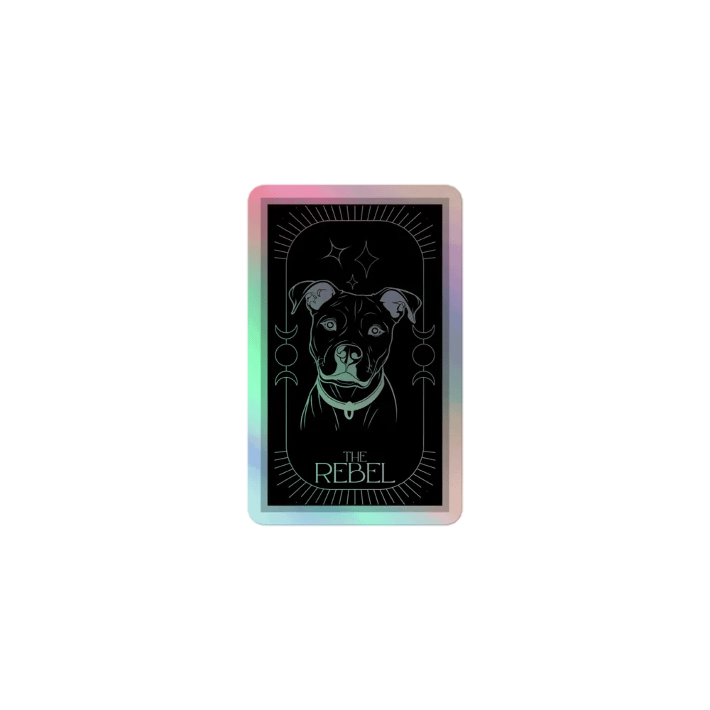 The Rebel Holographic Sticker product image (1)