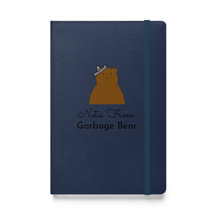 Garbage Bear Hardcover Notebook product image (1)