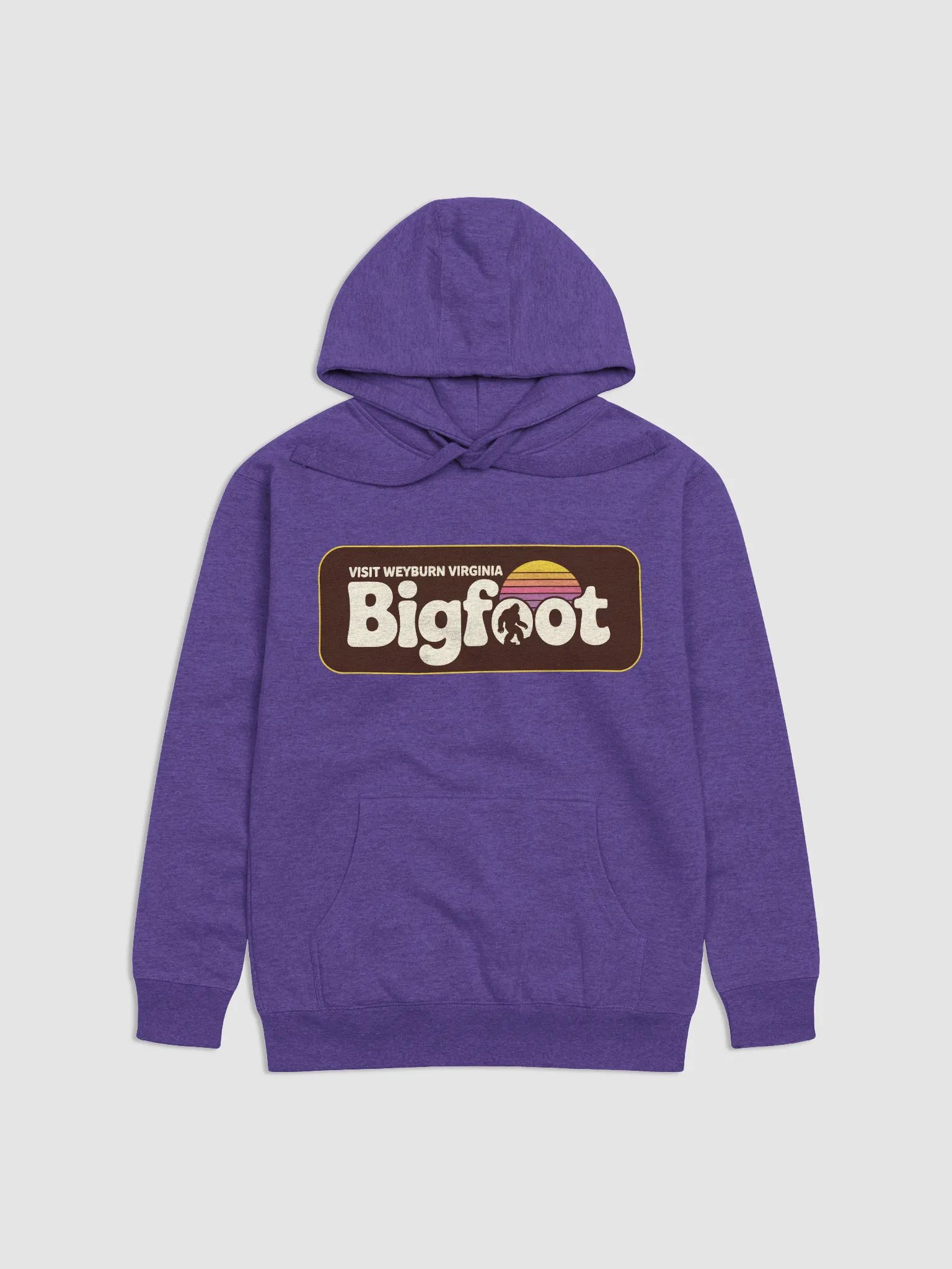 Classic 79' Weyburn Virginia Bigfoot Sunset Hoodie product image (13)