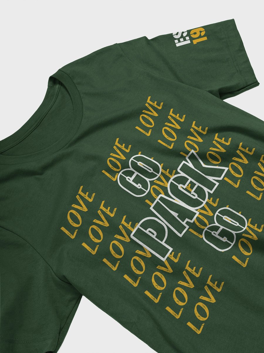 Never Enough Love Green Bay T-Shirt product image (3)