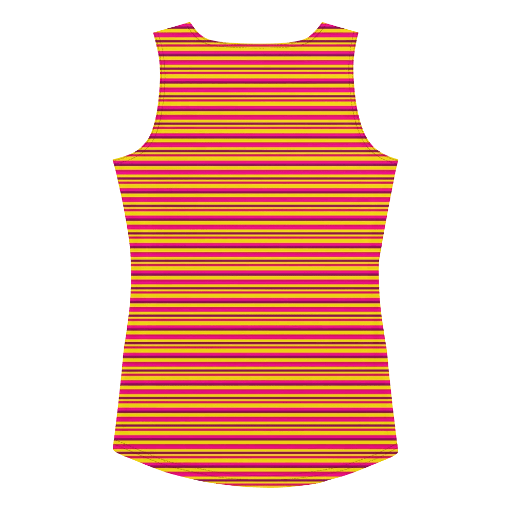 Retro Racer Stripes All-Over Tank Top product image (2)