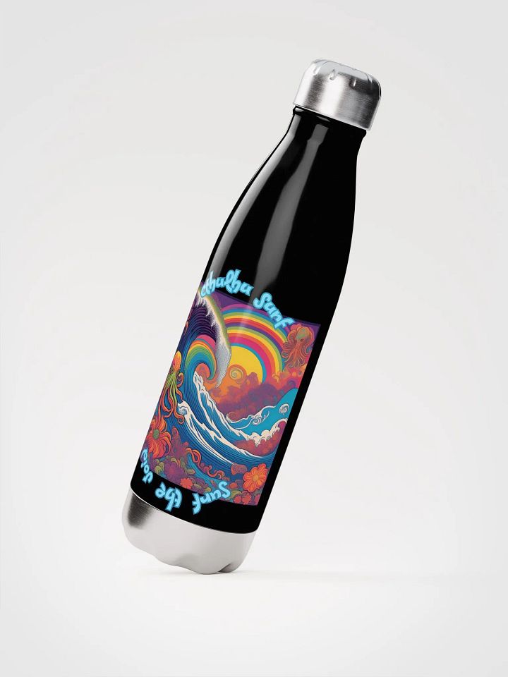 Stainless Steel 17oz Water bottle - choose Black or White 03a product image (2)