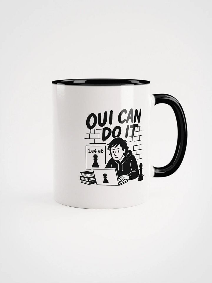 Oui Can Do It - Ceramic Mug with Color Inside product image (4)