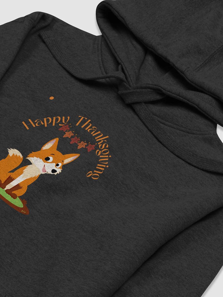 Happy Thanksgiving Smiling Fox Hoodie product image (25)