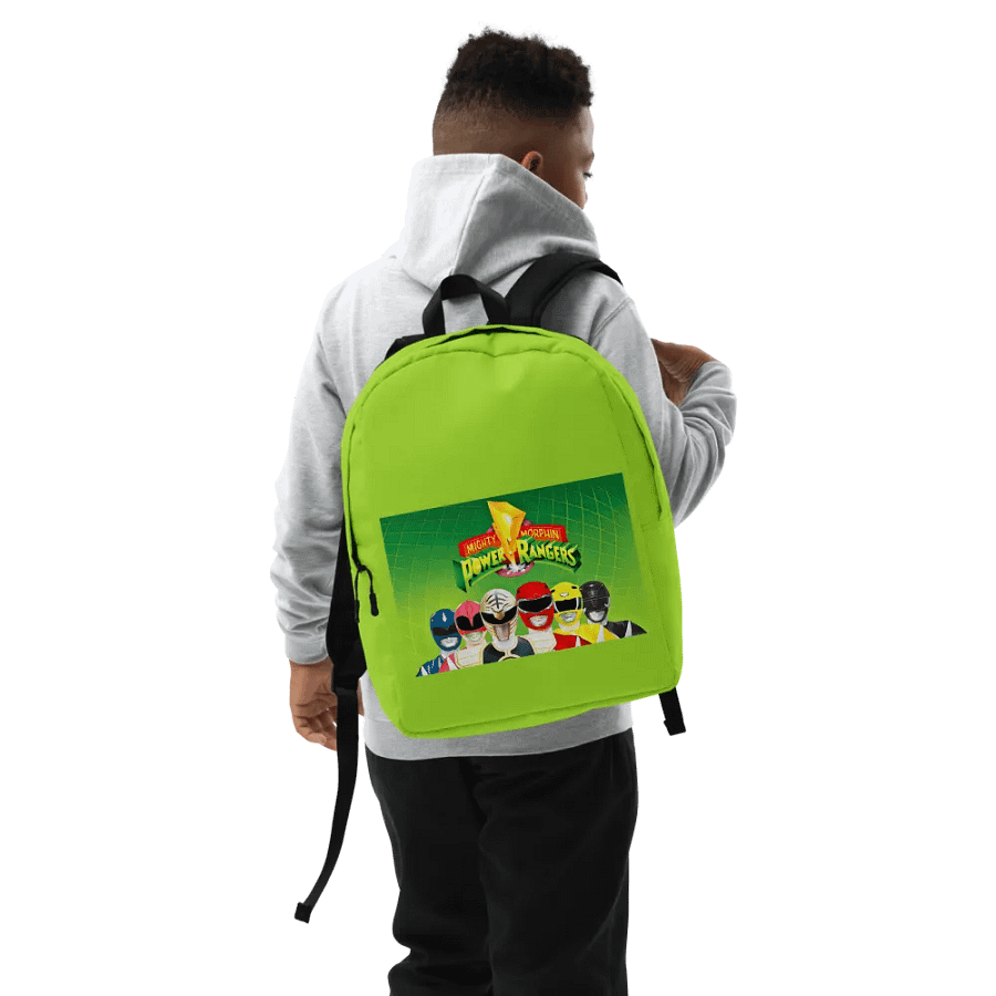 Mighty Morphin Power Rangers All-Over Print Backpack product image (10)