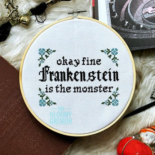 The Frankenstein triptych is finally complete! Yes, he's really the doctor, but not really because he dropped out of medical ...