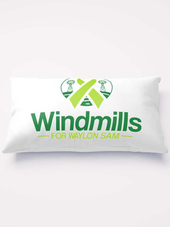 Windmills For Waylon Sam Pillow product image (2)