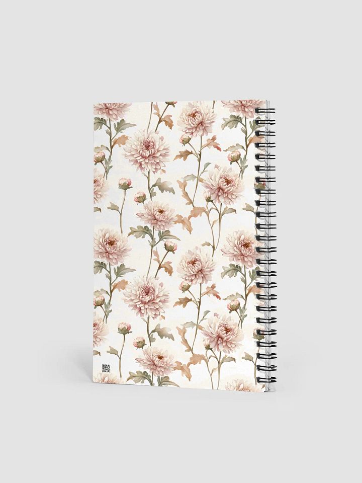 Chrysanthemum Spiral Notebook product image (2)