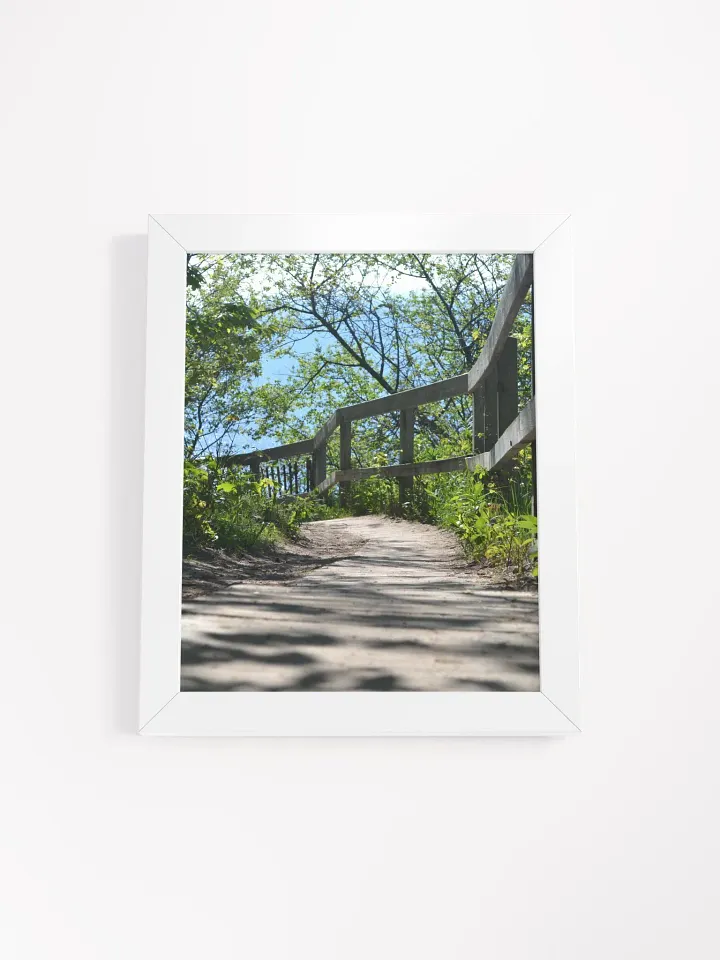Wooden Nature Trail High Quality Matte Poster product image (1)