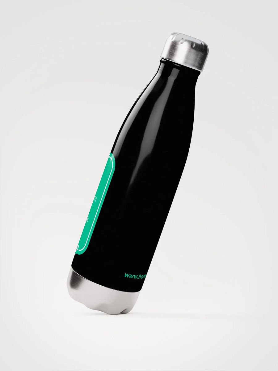 Stainless Steel Bottle with Mark Twain Travel Quote product image (2)