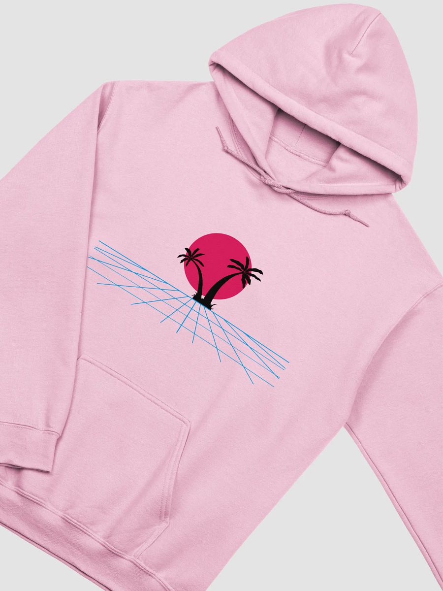Retro Palm Tree Sunset Hoodie product image (3)