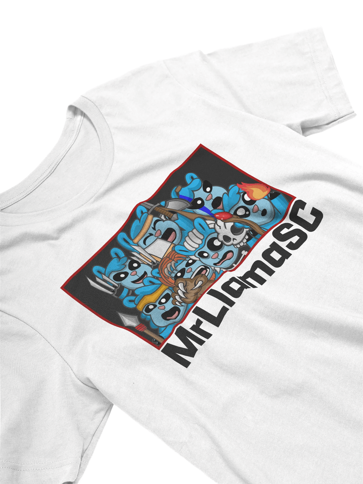 MrLlamaSC Llama Family T-Shirt product image (2)