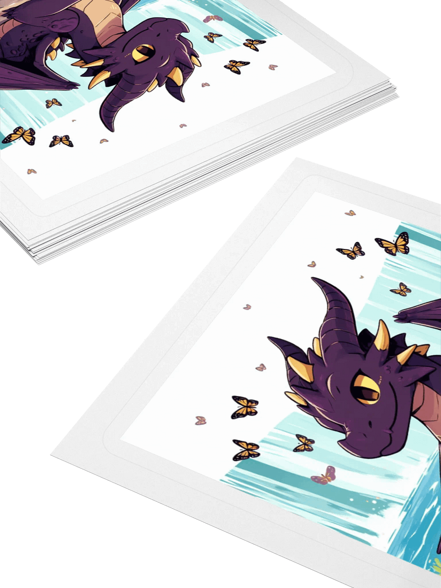 Tranquil Dragon Waterscape Stickers product image (8)