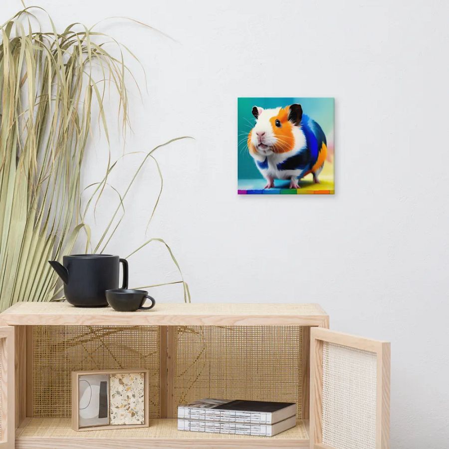 Cute Guinea Pig Digital Painting - v5 product image (9)