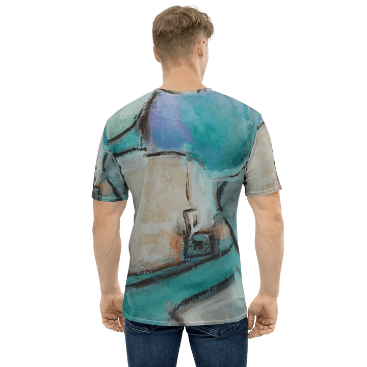 oringinal watercolour painting by b.reters on tshirt product image (1)