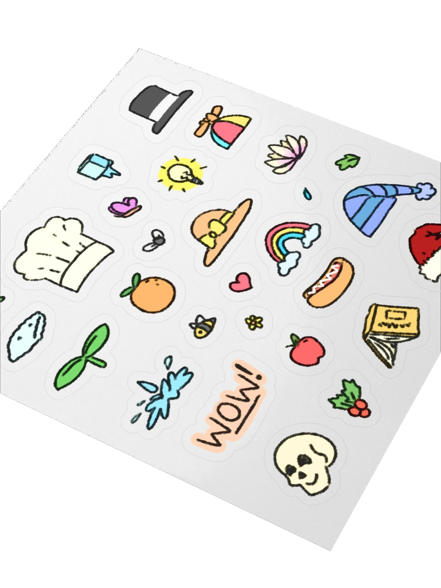 Hat Sticker 2026 Animal Calendar Add-On product image (3)