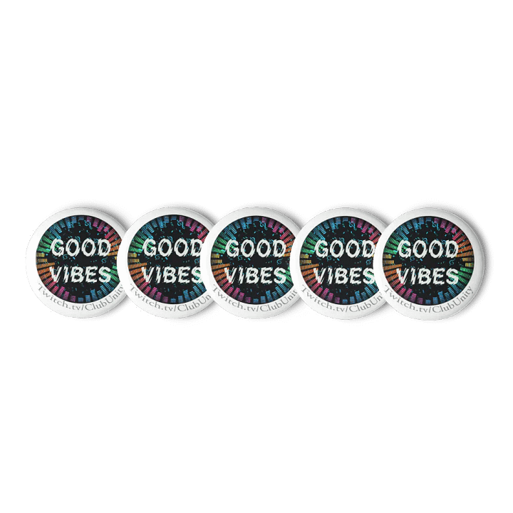 GOOD VIBES - Pin Buttons product image (2)