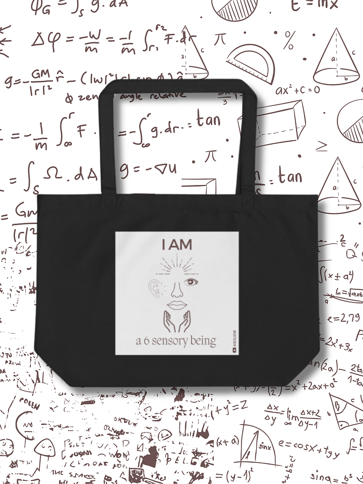 We R 6 Sensory Beings - organic cotton tote product image (4)
