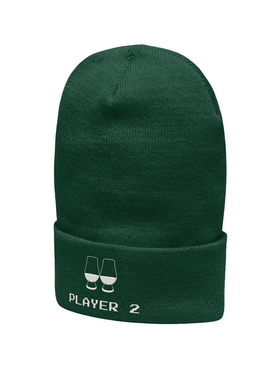 Player 2 Embroidered Beanie product image (2)