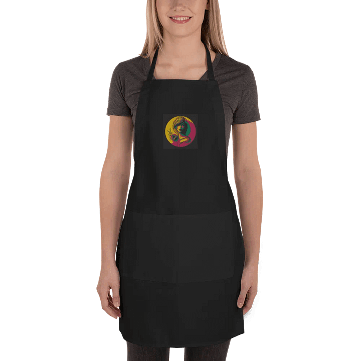 Embroidered Cooking Apron – Elevate Your Culinary Style! product image (2)