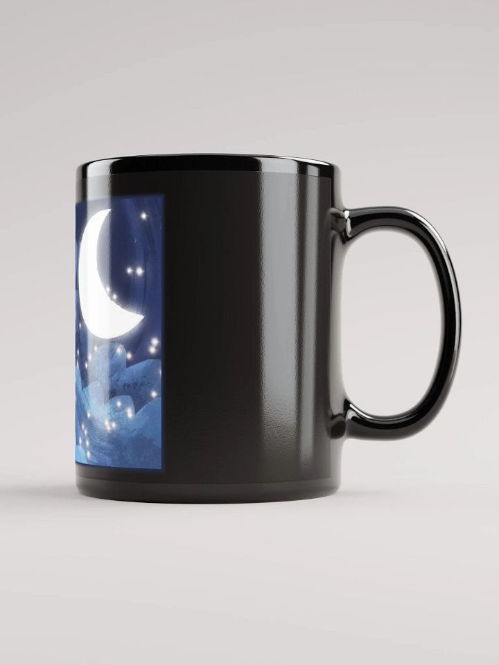 Black Mug - Moonlit Clouds product image (2)