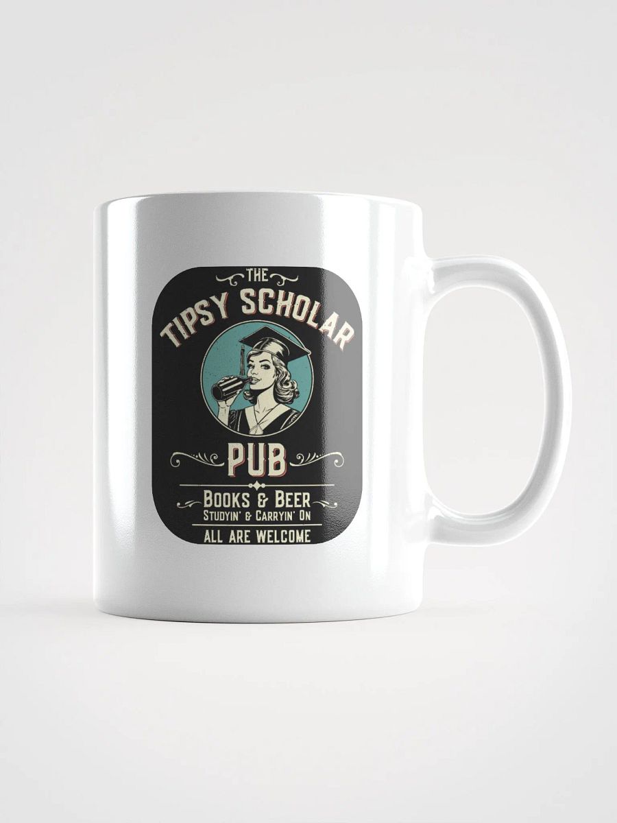 The Tipsy Scholar Coffee Mug: For Beer-Loving Graduates product image (1)