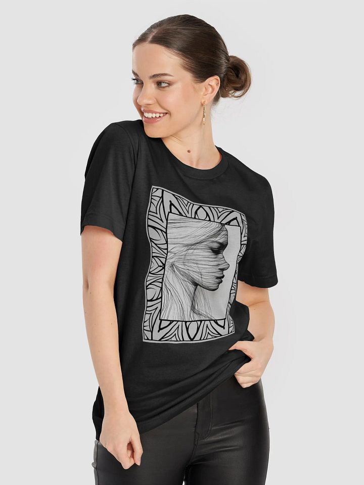 Elegant Portrait T-Shirt Design #583 product image (2)