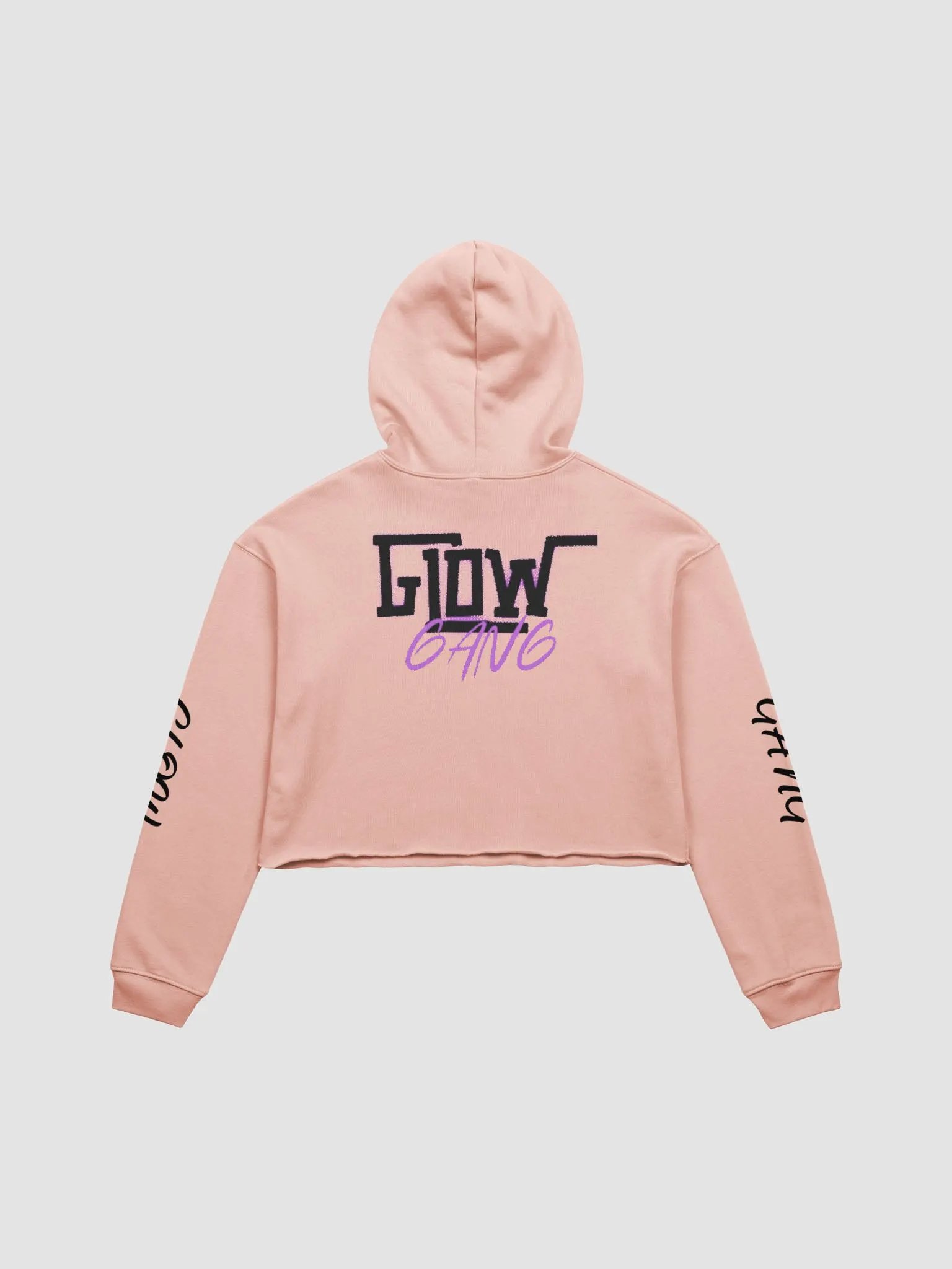 Glow Gang Astro Crop Top Hoodie product image (2)