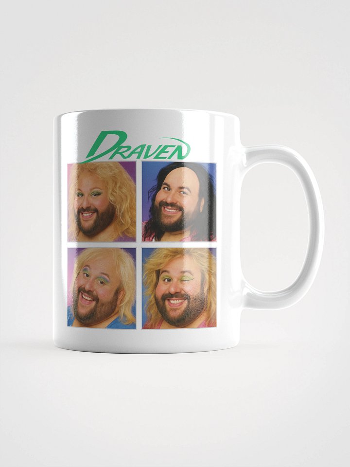 Draven "Double Logo" White Cup product image (6)
