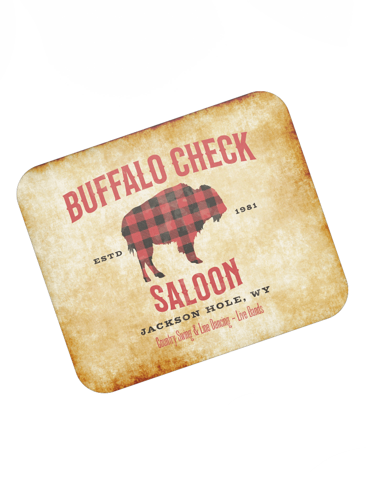 Buffalo Check Saloon • Mousepad product image (1)