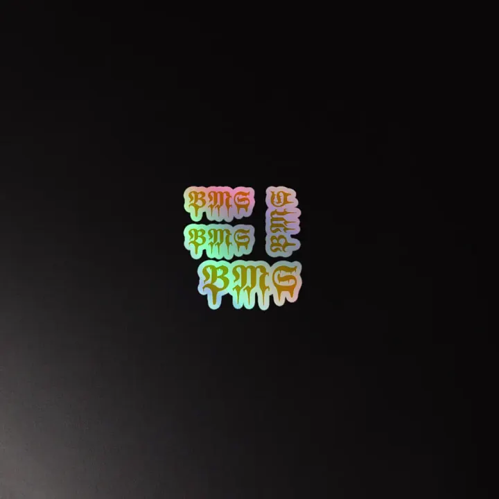 BMG Holographic Stickers product image (4)