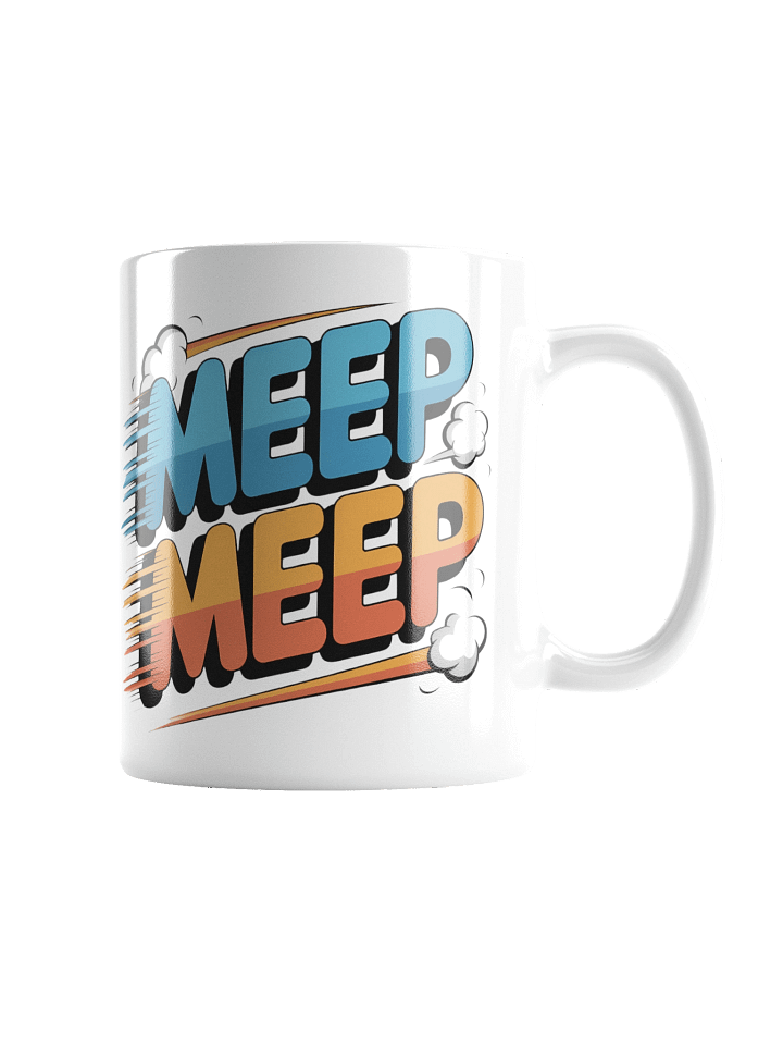 Toon Meep Meep Glossy White Mug product image (5)