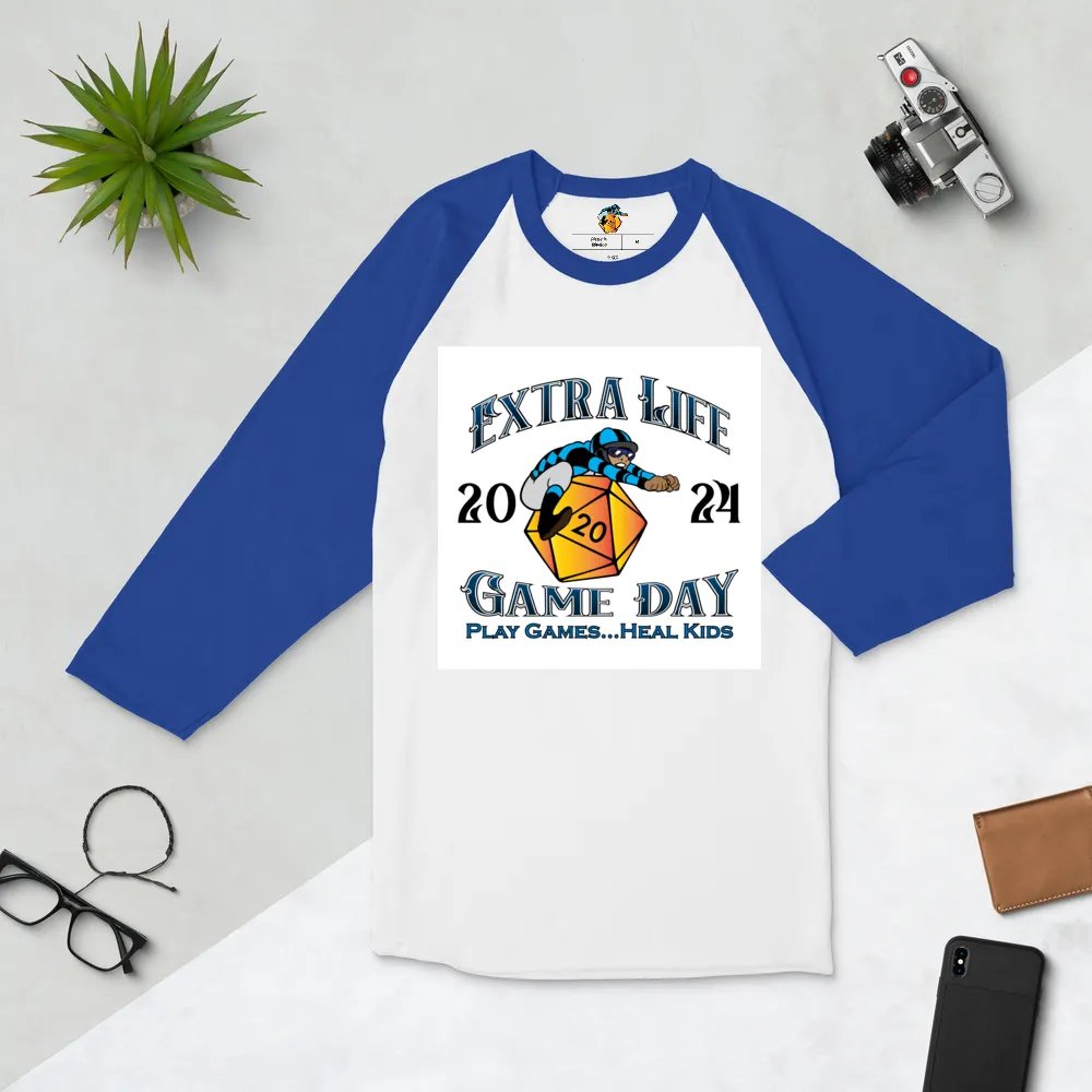 Extra Life Game Day 2024 Raglan Tee product image (5)