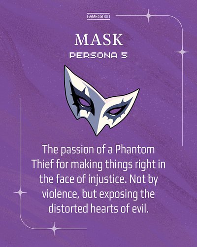 🎭 Take your heart… and your mask of courage.

When the Phantom Thieves rip off their masks, they don’t choose fists—they choo...