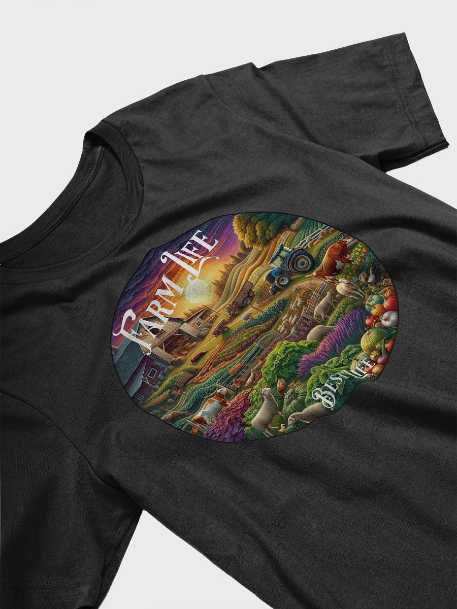 Farm Life, Best Life T-shirt | Heart of the Farm | Country Roots, Simple Joys | Peace in the Fields | Fulfillment in Every Harvest | Farm Life, Soul Satisfied product image (4)