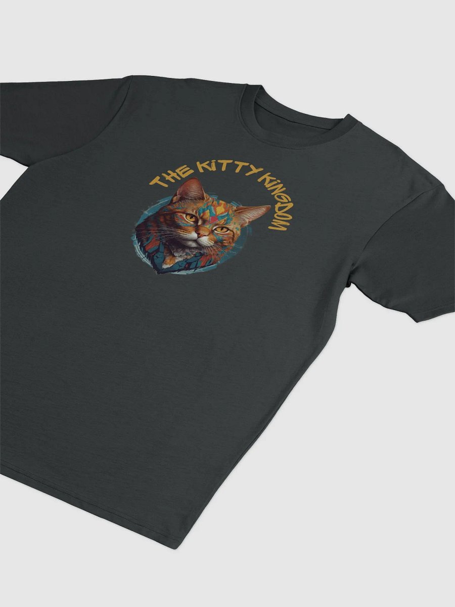 Giga Chad Cat: The Ultimate Feline Alpha Tee | The Kitty Kingdom product image (3)