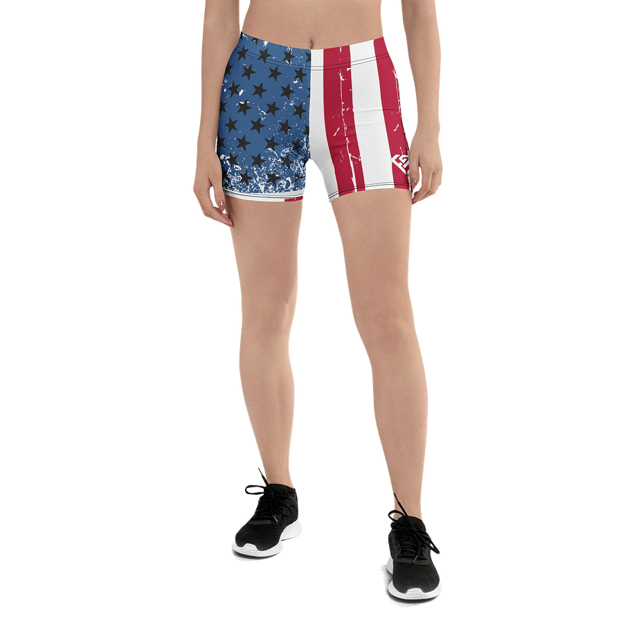 Women's FGA Merica Yoga Shorts product image (1)