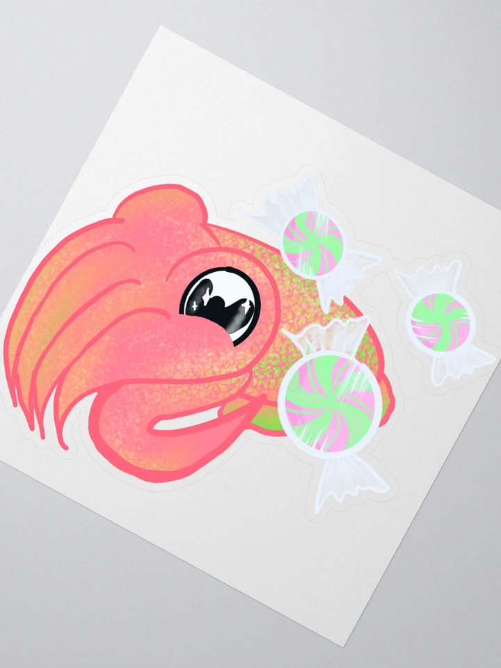 !Candy Cuttlefish Sticker product image (2)